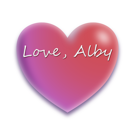 Love Alby heart image